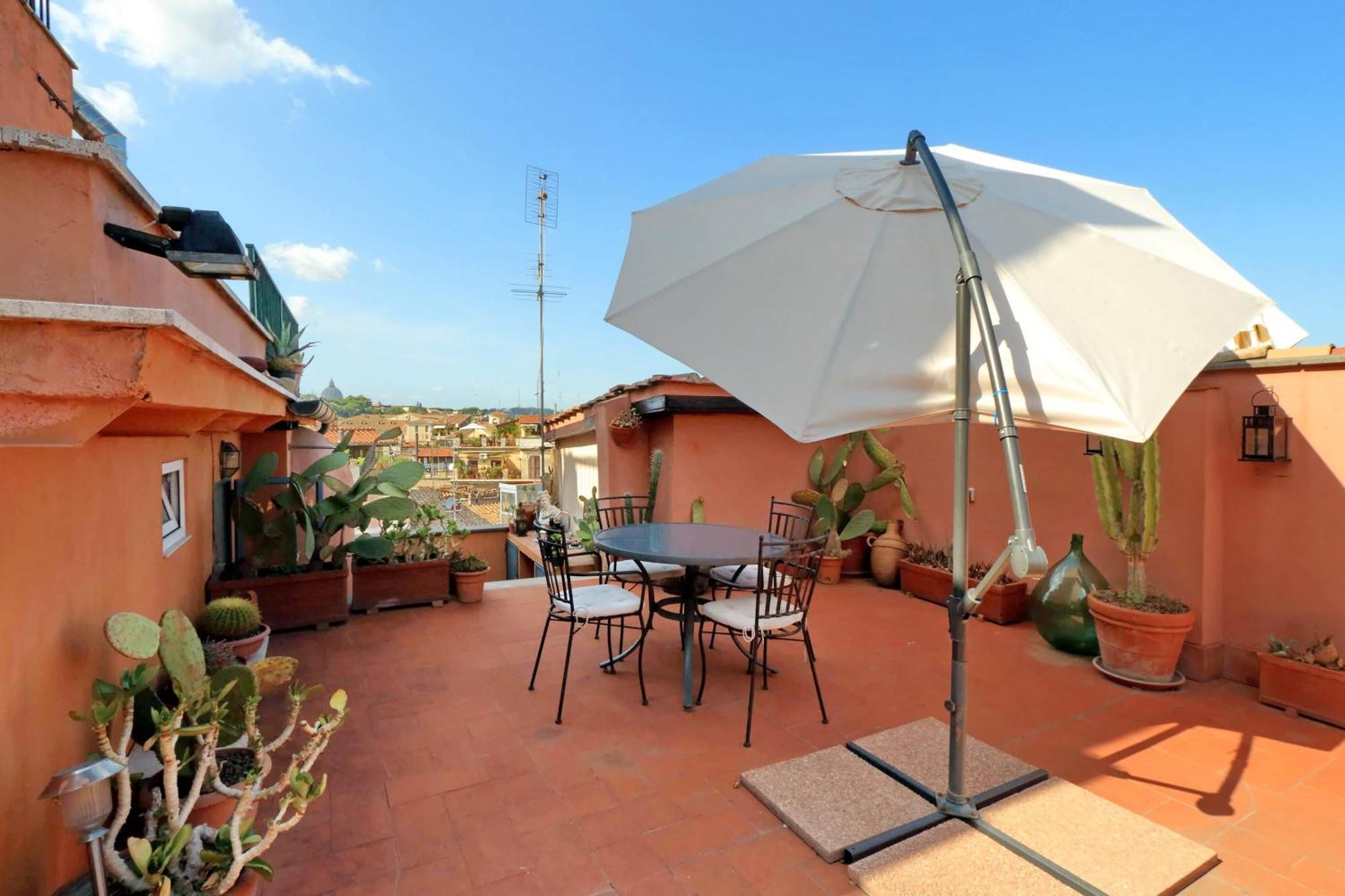 Apartmán Vicolo Del Cinque Penthouse | Romeloft Exteriér fotografie