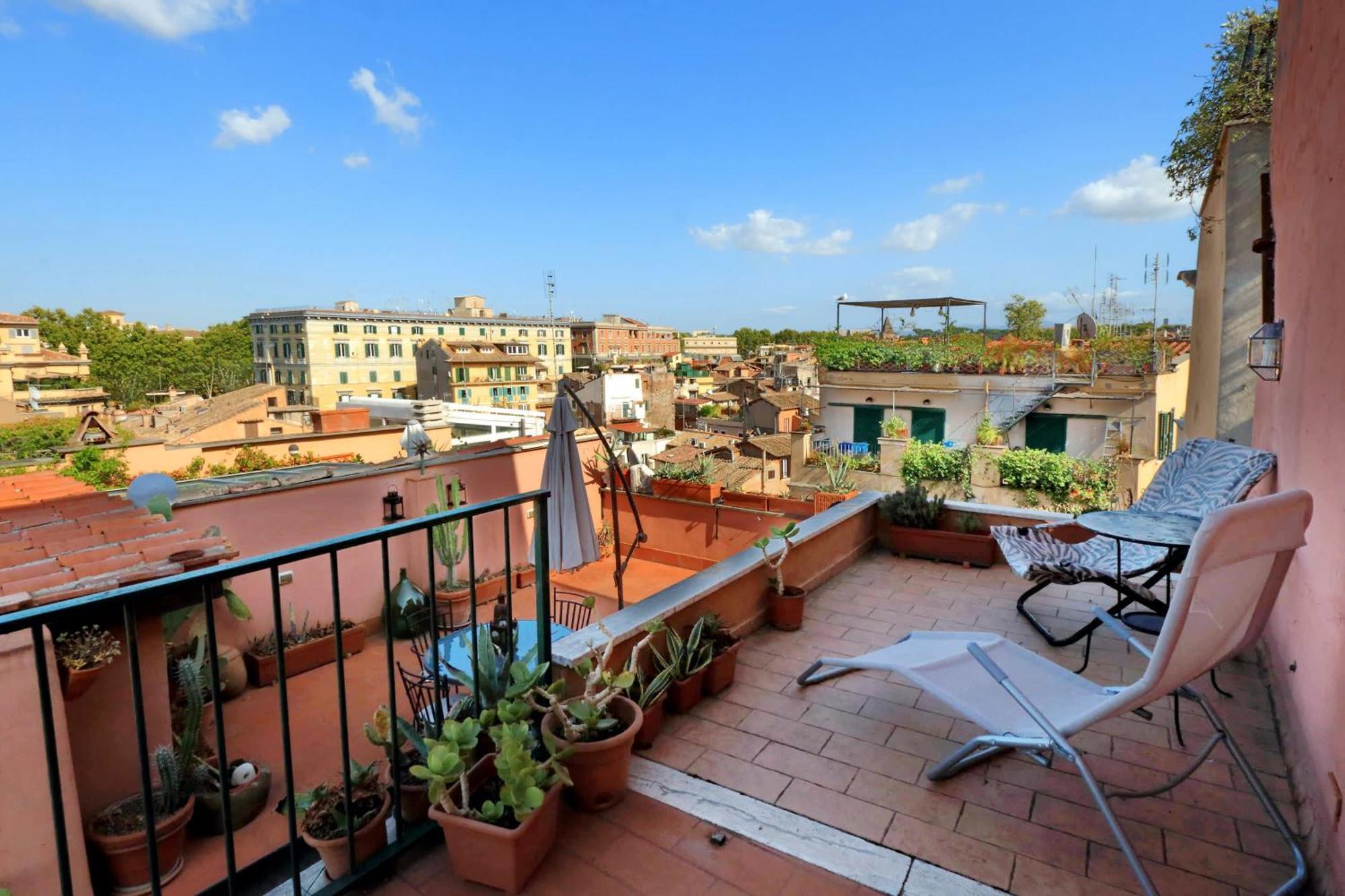 Apartmán Vicolo Del Cinque Penthouse | Romeloft Exteriér fotografie